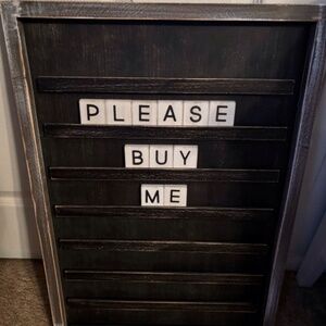 Adams and Co letterboad and letters, numbers and symbols and emojis wooden block